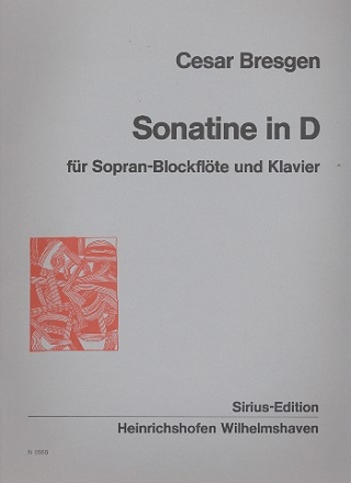 Sonatine in D fr Sopranblockflte und Klavier