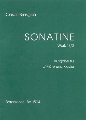 Sonatine op.18,2 fr Sopranblockflte und Klavier