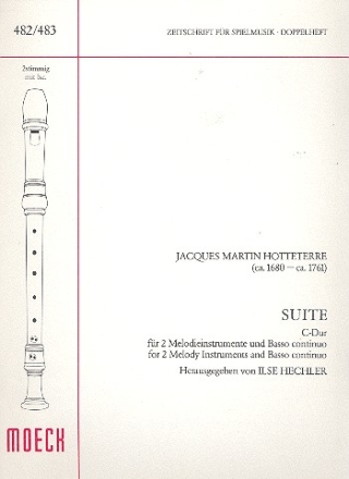 Suite C-Dur fr 2 Melodieinstrumente und Bc