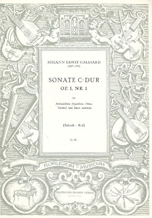 Sonate C-Dur op.1,1 fr Altblockflte und Bc