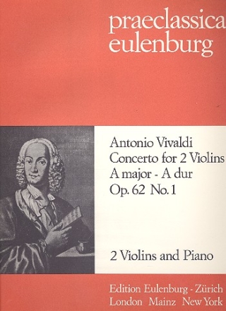 Konzert A-Dur op.62,1 fr 2 Violinen und Klavier