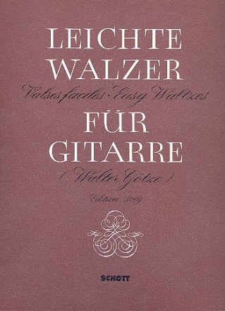 Leichte Walzer fr Gitarre