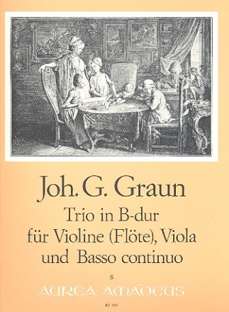 Trio B-Dur fr Violine (Flte), Viola und Bc
