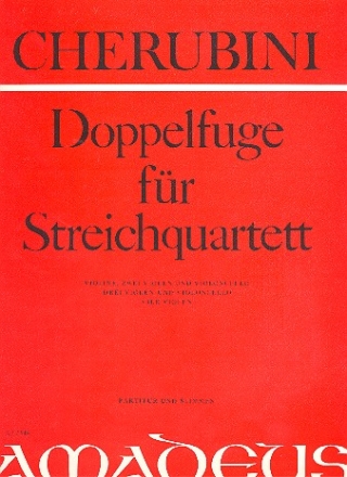 Doppelfuge fr Violine, 2 Violen und Violoncello (3 Va+Vc oder 4 Va)