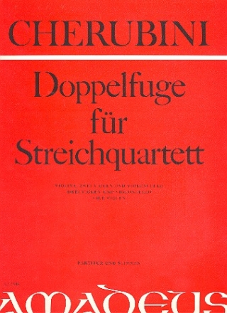 Doppelfuge fr Violine, 2 Violen und Violoncello (3 Va+Vc oder 4 Va)
