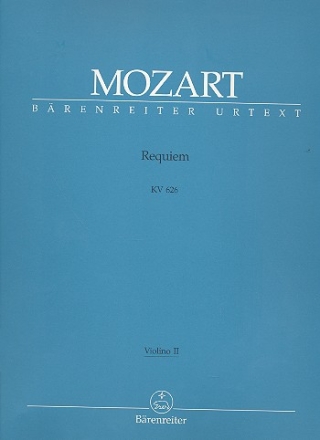 Requiem KV626 für Soli, Chor und Orchester Violine 2