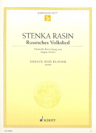 Stenka Rasin fr mittlere Singstimme und Klavier