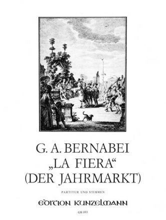 La fiera fr Sopran, Alt, Flte und Streicher Partitur