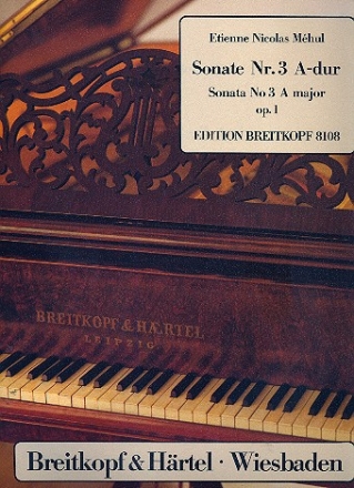 Sonate Nr.3 op.3,1 fr Klavier