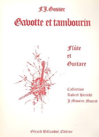 Gavotte et tambourin pour flte et guitare