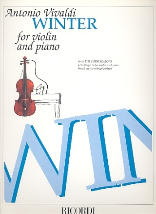 Der Winter fr Violine und Klavier Konzert f-Moll op.8,4 RV297 aus Die vier Jahreszeiten