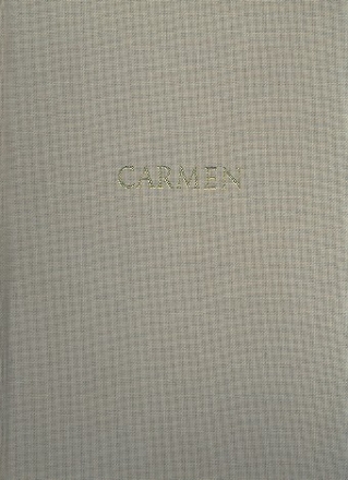 Carmen  Partitur (dt/fr)