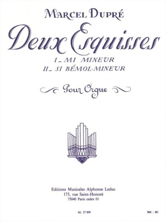 2 esquisses op.41 pour orgue