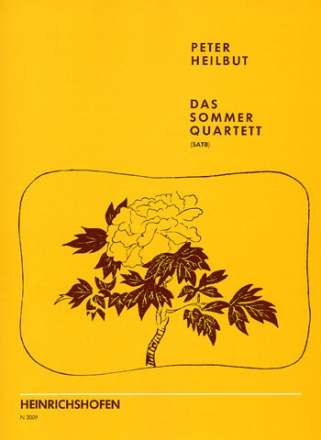 Das Sommerquartett  fr 4 Blockflten (SATB) Spielpartitur