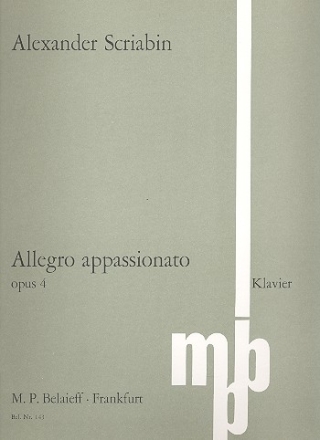 Allegro appassionato op.4 fr Klavier