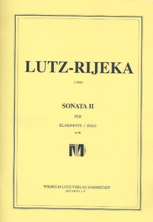 Sonata fr Klarinette solo