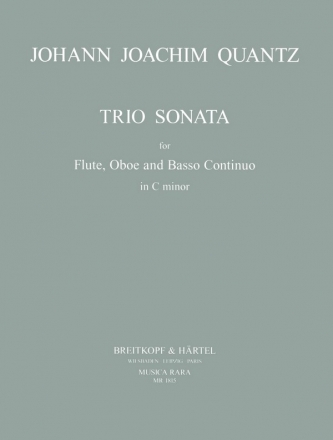 Triosonate c-Moll fr Flte, Oboe und Bc