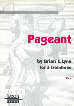 Pageant for 5 trombones score and parts