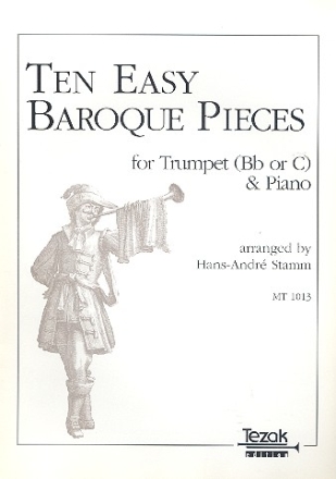 10 leichte Stücke barocker Meister für Trompete und Orgel