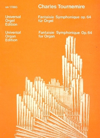 Fantaisie symphonique op.64 pour orgue (1934)