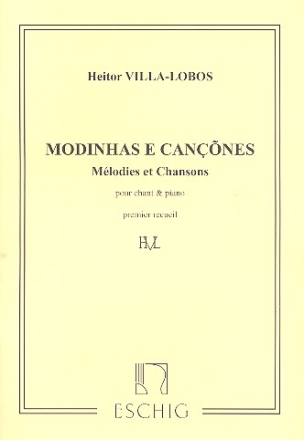 Mondinhas e cancoes vol.1 pour chant et piano (po)