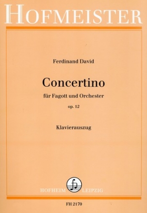 Concertino op.12  fr Fagott und Orchester   Klavierauszug