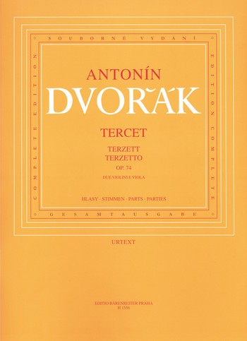 Terzetto op.74 fr 2 Violinen und Viola,   Stimmen