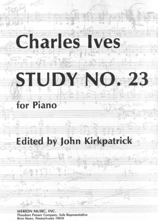 Study no.23 for piano