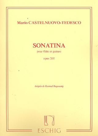 Sonatina op.205 pour flute et guitare