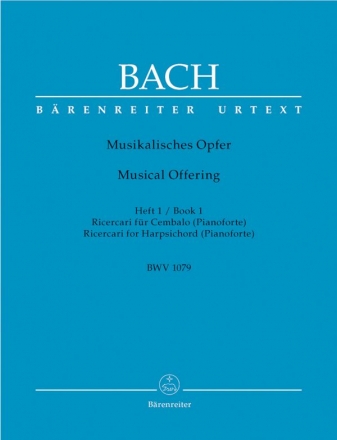 Musikalisches Opfer BWV1079 Band 1 Ricercari fr Cembalo
