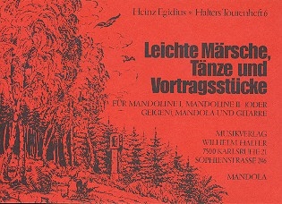 Halters Tourenheft Band 6 fr Mandolinenorchester Mandola