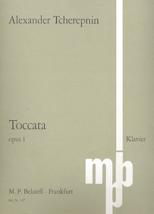 Toccata op.1 für Klavier