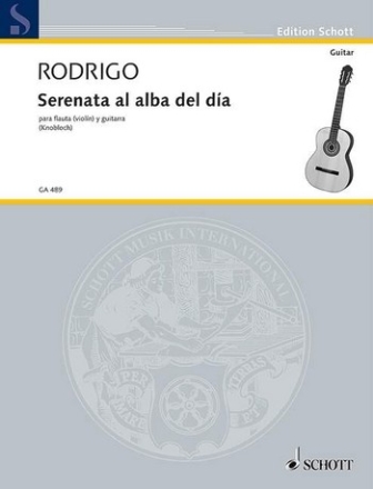 Serenata al alba del dia fr Flte (Violine) und Gitarre