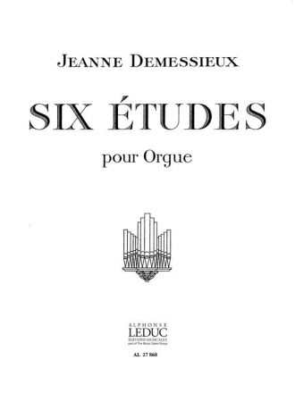 6 tudes op.5 pour orgue