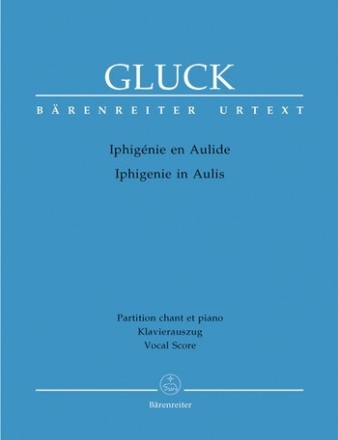 Iphigenie in Aulis Klavierauszug (fr/dt)