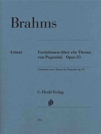 Variationen ber ein Thema von Paganini op.35 fr Klavier