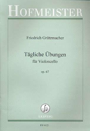 Tgliche bungen op.67 fr Violoncello