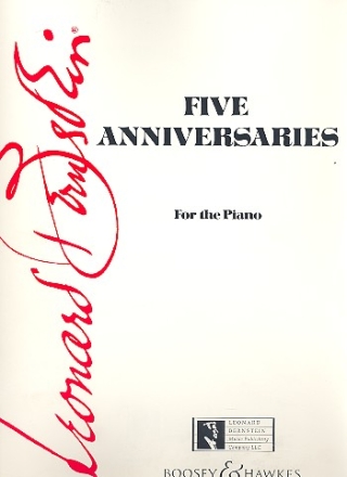 Five Anniversaries fr Klavier