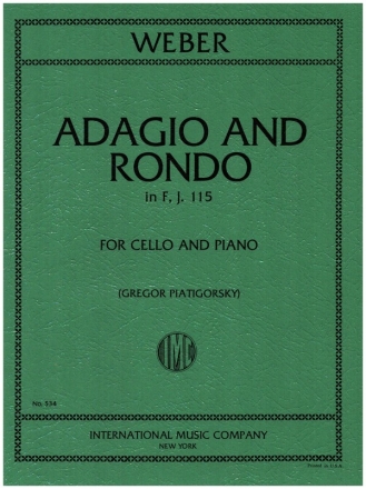 Adagio and Rondo F major for cello and piano