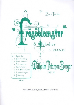 Frsblomster op.16 vol.1 8 melodier fr piano