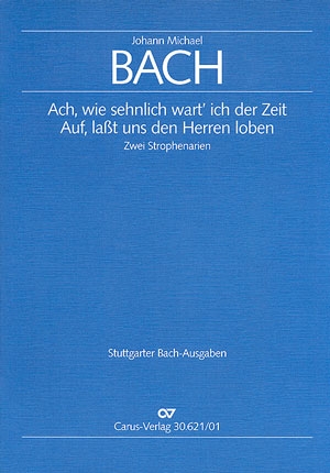 2 Strophen-Arien fr Sopran (Alt), Streicher und Orgel Partitur (dt/en)