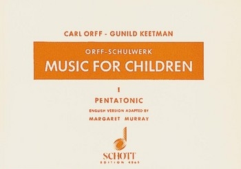 Music for Children vol.1 fr Singstimme, Blockflte und Schlagzeug score