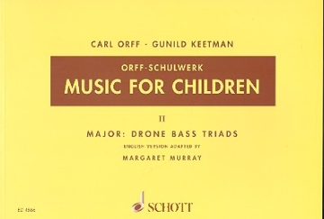 Music for Children vol.2 - major drone bass-triads fr 4 Blockflten (SATB) score