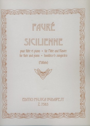Sicilienne op.78 fr Flte und Klavier