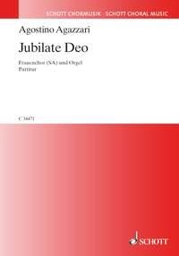 Jubilate Deo fr Frauenchor (SA) mit Orgel Partitur - (= Orgelstimme)