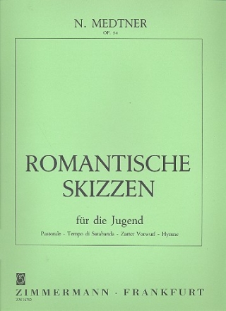 Romantische Skizzen fr die Jugend op.54 fr Klavier