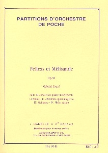 Pelleas et Mlisande op.80 suite de concert pour orchestre Partition de poche