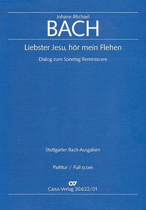 Liebster Jesu hr mein Flehen fr Soli (SATTB), 2 Violinen, 2 Violen und Bc,    Partitur (dt/en)