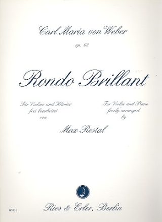 Rondo brillant op.62 fr Violine und Klavier