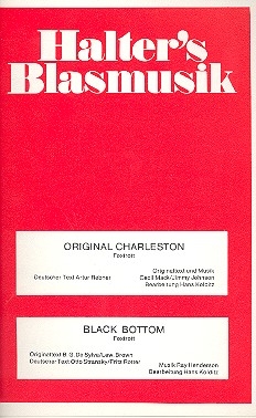 Original Charleston  und  Black Bottom: fr Blasorchester